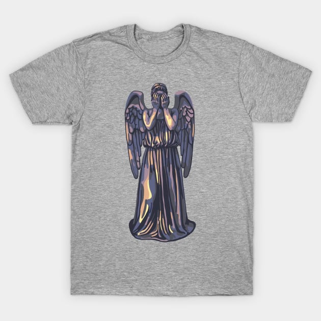 Weeping Angel T-Shirt by Slightly Unhinged